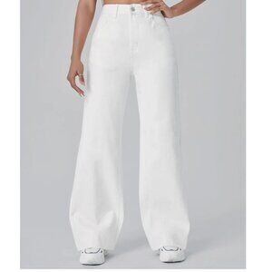 SHEIN EZwear Zipper Fly Boyfriend High Waist Jeans - NEW